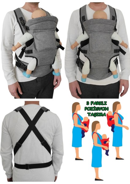 Çift Yönlü Bel Destekli Bebek Taşıma Kangurusu Ergonomik Lüx Bebek Taşıyıcı Kanguru fırsatları