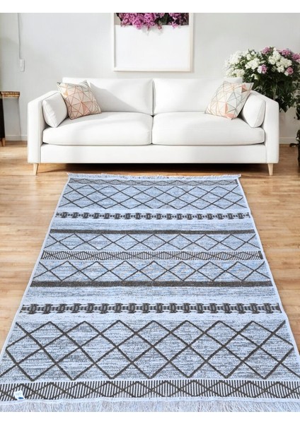 Staywithlove Kilim Çift Taraflı Lüks Dokuma Kilim Çamaşır Makinesinde Yıkanabilir Pamuklu Dokuma Bej- Krem Kilim fiyatları