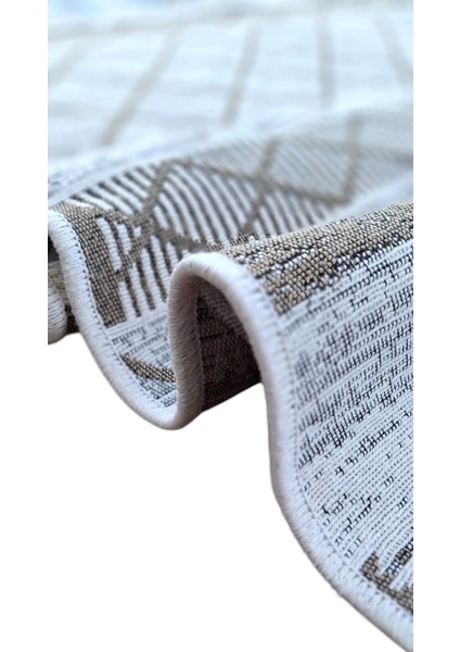 Staywithlove Kilim Çift Taraflı Lüks Dokuma Kilim Çamaşır Makinesinde Yıkanabilir Pamuklu Dokuma Bej- Krem Kilim modelleri