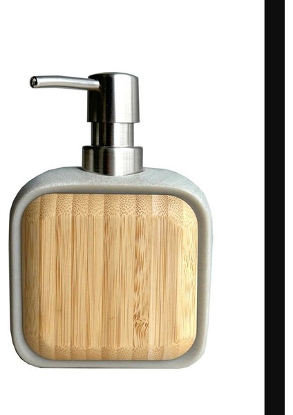 Sau 3'lü Banyo Set Ahşap Sıvı Katı Sabunluk Diş Fırçalık Modern fırsatları