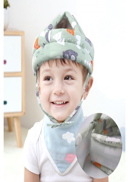 Ayarlanabilir Bebek Çocuk Baş Kafa Koruma Güvenlik Kaskı - Bebek Kafa Koruyucu -Bebek Emniyet Kaskı fiyatları