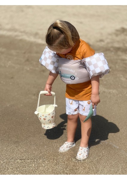 Jungle Silikon Oyuncak Seti - Kova, Kürek ve 3 Adet Kalıp