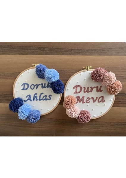 21,5 cm Bebek/çocuk Odası Isimli Kapı Süsü/Punch Nakis Duvar Panosu/Bebek Hediyelik Hastane Kapı Süs fırsatları