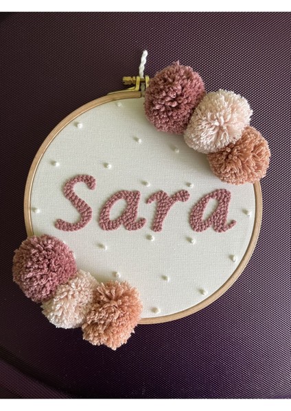 21,5 cm Bebek/çocuk Odası Isimli Kapı Süsü/Punch Nakis Duvar Panosu/Bebek Hediyelik Hastane Kapı Süs