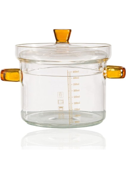 Buenos Termisil Cam Tencere 450 ml 10 cm P450