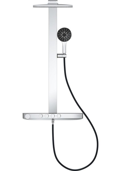 Rainshower Aqua Pure Duvara Monte Termostatik Bataryalı Duş Sistemi Grh 100964KI00 modelleri