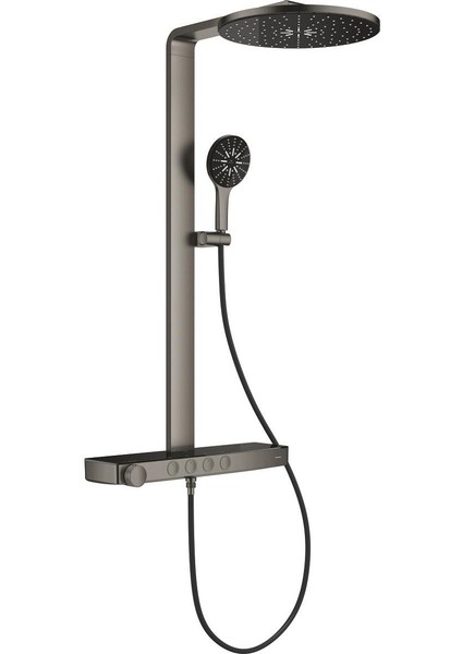 Rainshower Aqua Pure Duvara Monte Termostatik Bataryalı Duş Sistemi (Grafit/füme) Grh 100964AL00 fiyatları