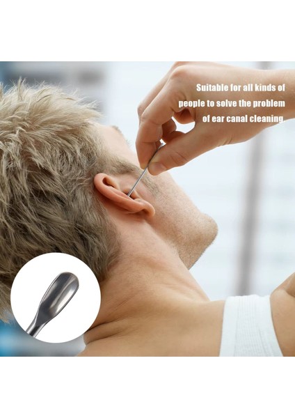 Paslanmaz Çelik Çantalı Kulak Temizleme Çubuğu fiyatları