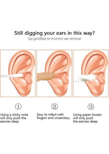Paslanmaz Çelik Çantalı Kulak Temizleme Çubuğu modelleri