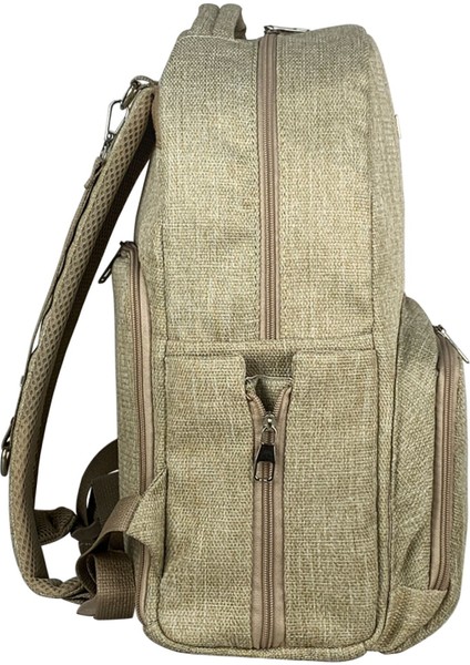 Duo Bej Backpack For Mothers Anne Bebek Bakım Sırt Çantası indirimleri