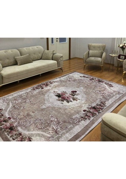 Çepeçevre Lastikli Halı Örtüsü Dekoratif Halı Kılıfı 200X300 cm 6m2