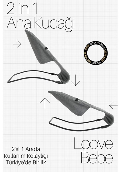 Loove Lüx Anakucağı Gri fiyatları