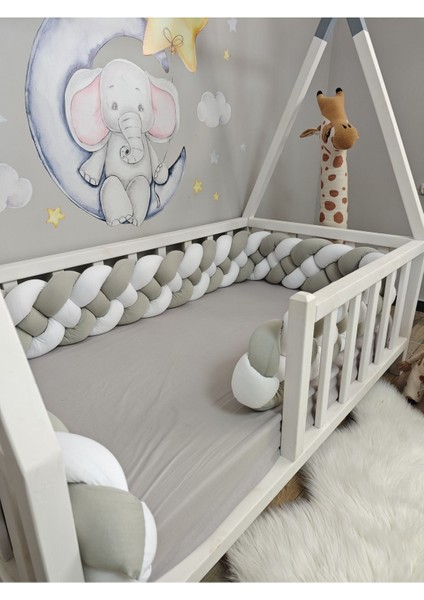 620 cm 4'lü Örgü Koruma Modeli Yatak Kenar Koruma fırsatları