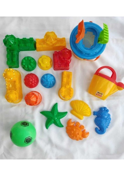 Plajset7 Eleklişatokovaseti+Kumkalıpları+Sulamakabı+Top