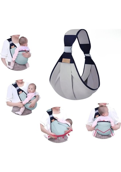 Mor Ergonomik Bebek Taşıma Çantası Bebek Taşıyıcı Sling Puset Ana Kucağı Kanguru Hafif Pratik