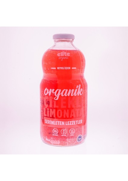 Elıte Organik Çilekli Limonata 946 ml