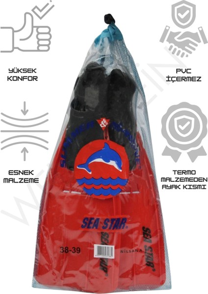 Sea Star Termo Materyalli Konforlu Unisex Yüzücü Paleti 38-39 Numara fiyatları