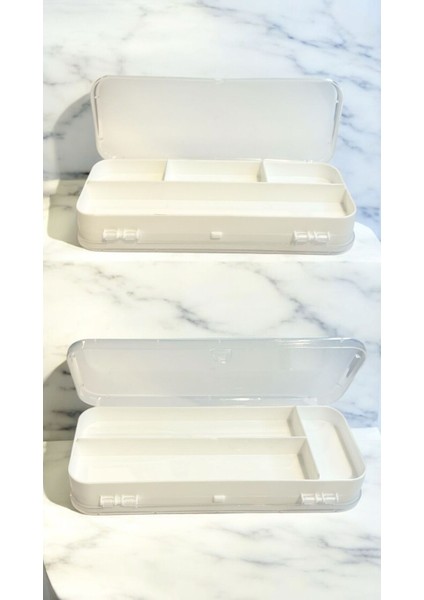 Çok Renkli 7 Bölmeli Takı ve Dişçi Malzemesi Organizer Kutu Seti fiyatları