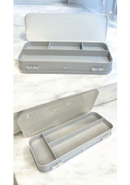 Çok Renkli 7 Bölmeli Takı ve Dişçi Malzemesi Organizer Kutu Seti modelleri