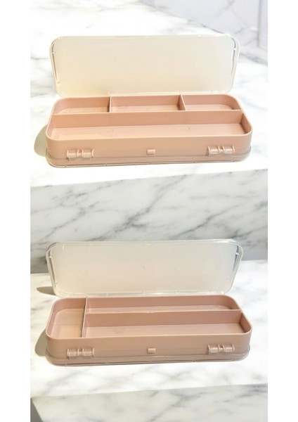 Çok Renkli 7 Bölmeli Takı ve Dişçi Malzemesi Organizer Kutu Seti fırsatları