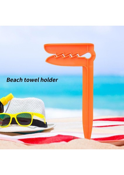8'li Havlu Kazığı - Havlu Tutucu - Plaj Mandalı - Havlu Mandalı - Kazıklı Mandal - Towel Holder modelleri