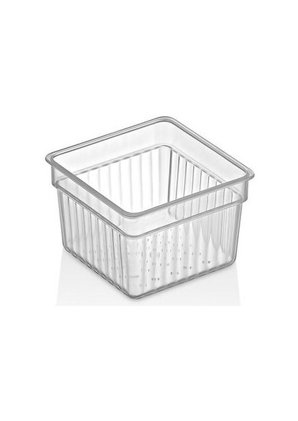 Şeffaf 10 Parça Modüler Mutfak Çekmece Organizer Seti, Beyaz, Plastik