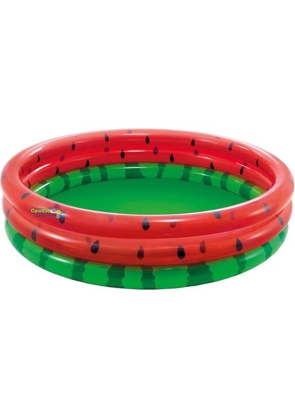 Karpuz Desenli Şişme Havuz 168X38 cm Pompa Hediyeli