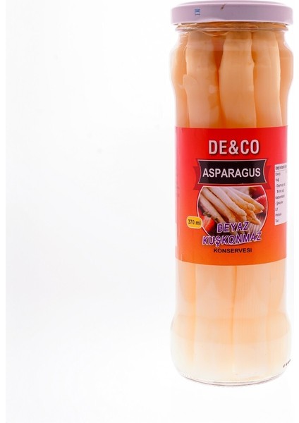 Beyaz Kuşkonmaz Konservesi̇ 370 ml