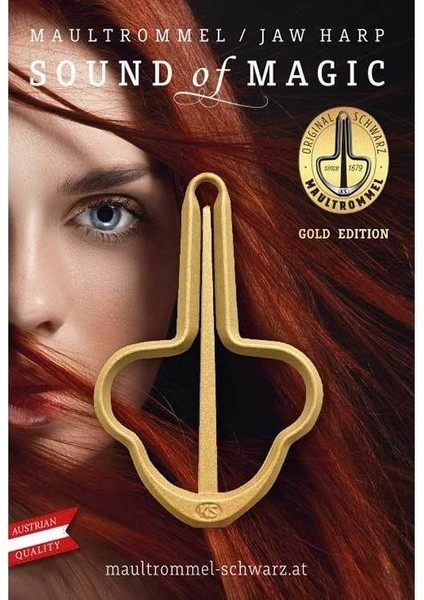 Gold Edition Jaw Harp No:15 (Ağız Kopuzu : 93MM)
