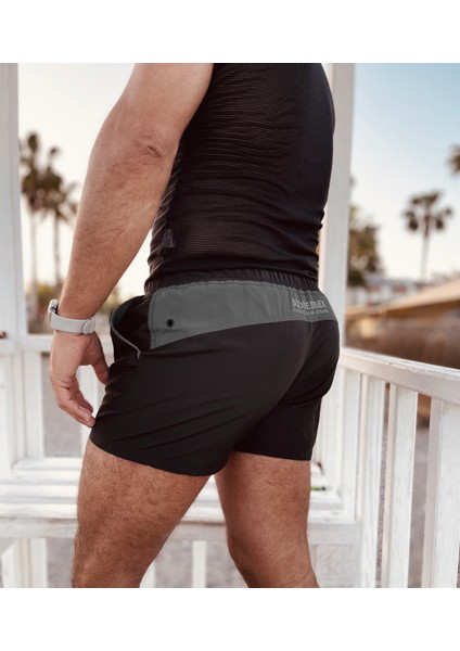 Avandgard Siyah Füme Mayo Şort Yeni Sezon