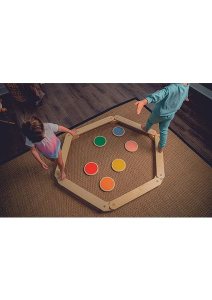 Ahşap Denge Kirişi, Denge Tahtası,oyuncak,aktivite Oyuncağı,ahsap Oyuncaklar,montessori Oyuncak