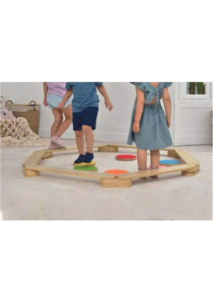 Ahşap Denge Kirişi, Denge Tahtası,oyuncak,aktivite Oyuncağı,ahsap Oyuncaklar,montessori Oyuncak fırsatları