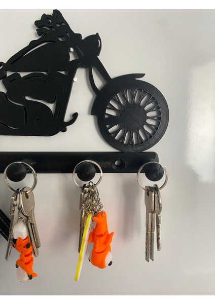 Motosiklet Duvar Anahtarlığı modelleri