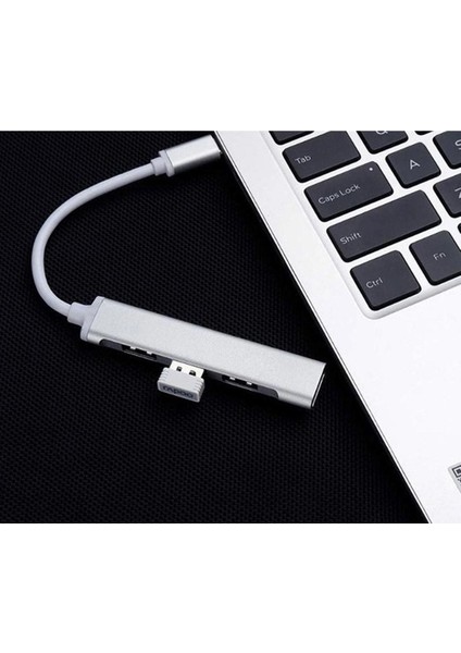 Usb-C 4'lü Çoğaltıcı USB 3.0 Hub Uyumlu fiyatları