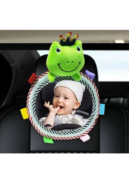 Kurbağa Oyuncaklı Bebek Arabası Aynası , Arka Koltuk ve Araç Içi Güvenlik Aynası