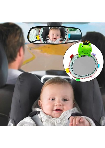 Kurbağa Oyuncaklı Bebek Arabası Aynası , Arka Koltuk ve Araç Içi Güvenlik Aynası modelleri