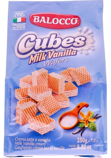 Vani̇lyalı Küp Gofret 250 Gr