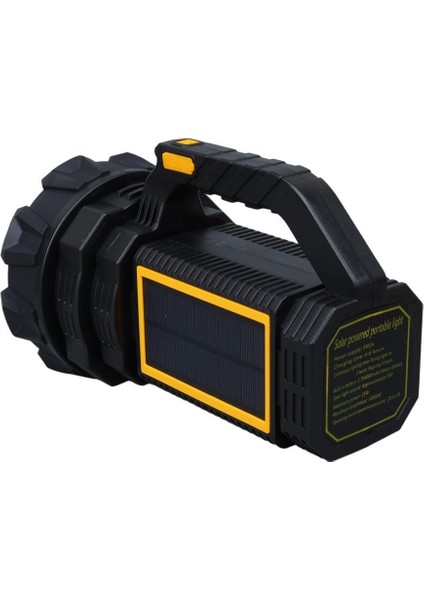 Powermaster MX-W5191-P50 Solar Güneş Enerjili Şarjlı Işıldak Ev Kamp Tipi El Feneri