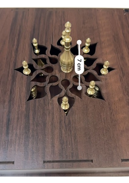 Pirinç Sürme Kabı 7 cm