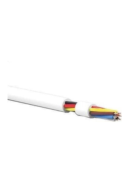 Diafon Kablosu Dt-8 8x0,22 mm Gri Izoleli