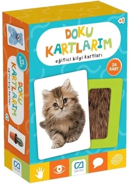 Games Doku Kartlarım Eğitici Bilgi Kartları 24 Kart 5125