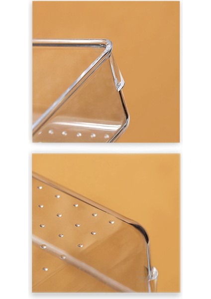 12'li şeffaf modüler saklama kabı seti, çekmece ve banyo düzenleyici, plastik, beyaz fiyatları