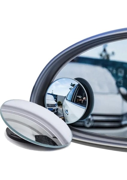 Sunup SN-14760 Üniversal Kör Nokta Aynası Motosiklet Araba Oto 360 Derece Açılı 3m Yapışkanlı 2 Li Paket fırsatları