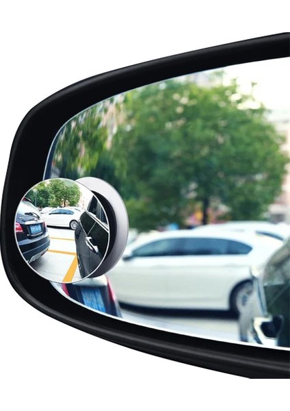 Sunup SN-14760 Üniversal Kör Nokta Aynası Motosiklet Araba Oto 360 Derece Açılı 3m Yapışkanlı 2 Li Paket indirimleri