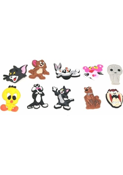 10 Adet Terlik Süsleri Jibbitz D-2