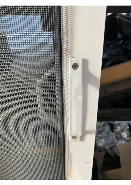 Sineklik D Tipi Tutamak Pvc Plastik Beyaz Renk 4 Adet