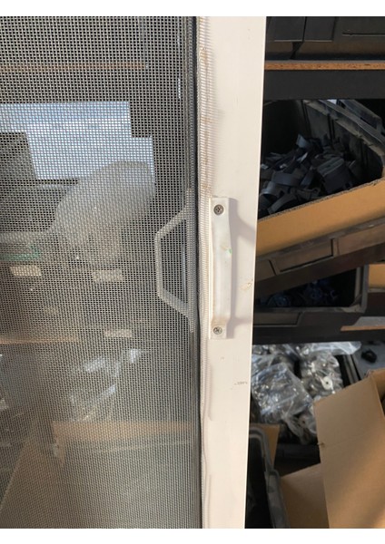 Sineklik D Tipi Tutamak Pvc Plastik Beyaz Renk 4 Adet