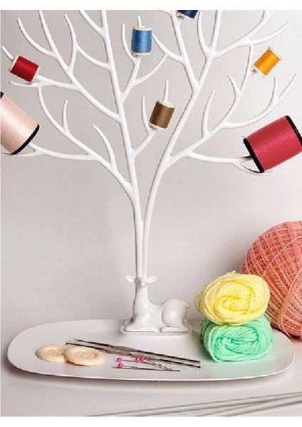 Geyik Temalı Takı ve Mücevher Düzeni, Plastik, Renkli, 1 Parça fırsatları