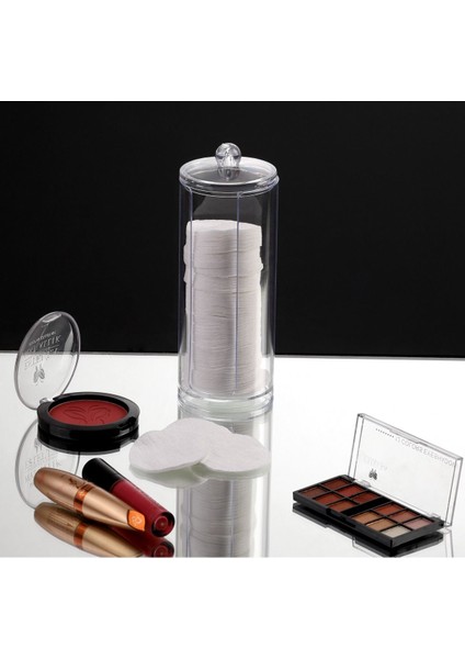 Beyaz Disk Organizer Kapaklı, Pratik ve Şık Saklama Çözümü