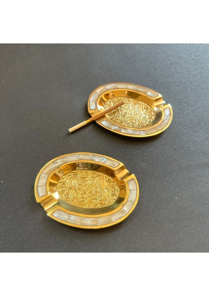 Sedefli Pirinç Küllük Çifti